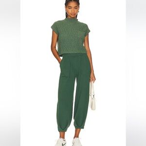 Free People Freya Emerald Spell Bottoms (S)